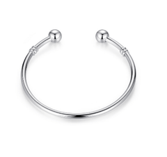 Silver Snake Bangle Chain