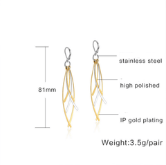 Stainless Steel Tassels Earrings