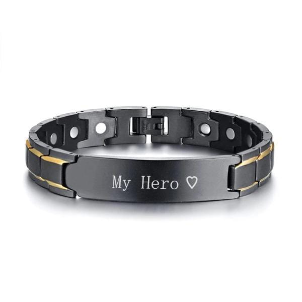 Custom Healing Magnetic Bracelet for Men