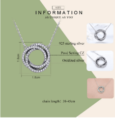 Sterling Silver Minimalist Pendant Necklace