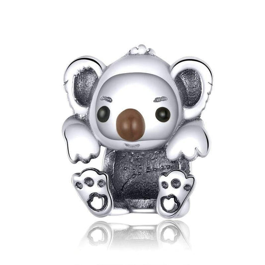 silver koala charm