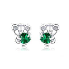 sterling silve Koala Earrings
