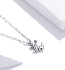 Silver Anchor Necklace