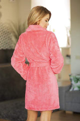 Luxury Dressing Gown Fluffy Bath Robe