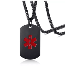 Medical Alert Pendant Necklace