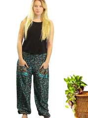 Printed Harem Pants - 6 Assorted Pieces