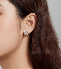 Silver Tree of Life Earrings