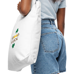 Good Luck Cotton tote bag