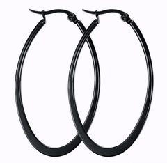 Stainless Steel Hoop Earrings