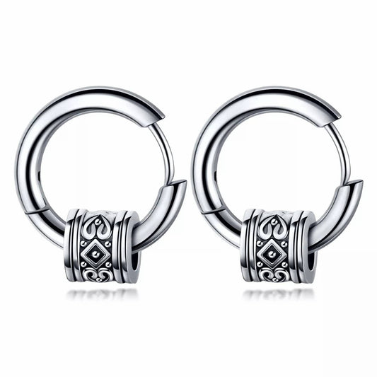 Stainless Steel Stud Earrings for men