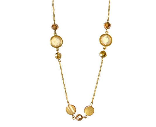 Womens embellished necklace