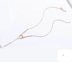 Geometric Copper Necklace