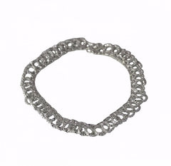 4 x Silver Fashion Anklets ( Assorted Pieces Set)