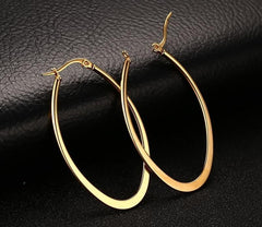 Stainless Steel Hoop Earrings