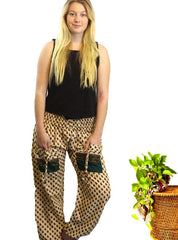 Printed Harem Pants - 6 Assorted Pieces
