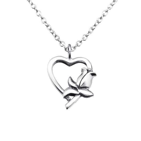 Silver Heart Necklace