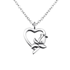 Silver Heart Necklace