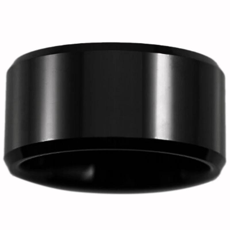 Tungsten Black Mens Ring