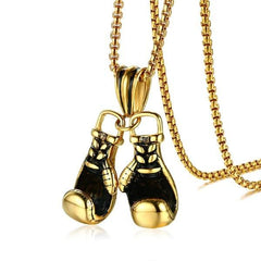 Boxing Gloves Pendant Necklace for Men