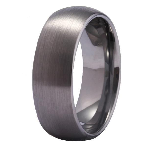 Tungsten Classic Matte Ring