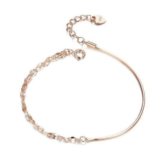 Rose Gold Chain Bracelet