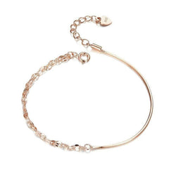Rose Gold Chain Bracelet