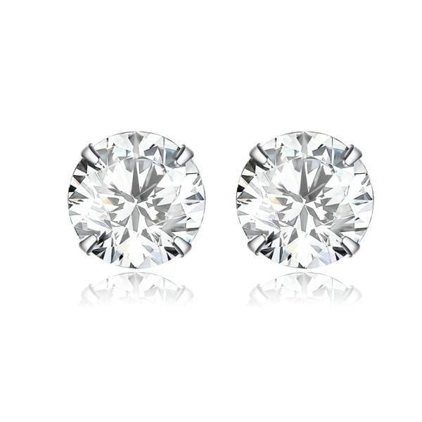 Silver Wedding Studs Earrings