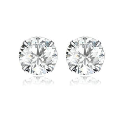 Silver Wedding Studs Earrings