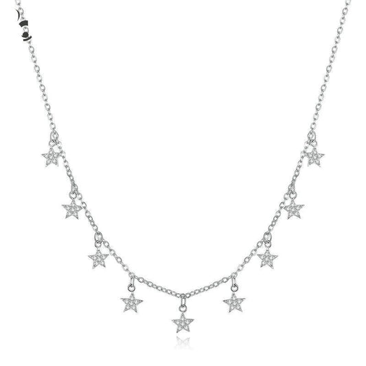 Silver Star Choker