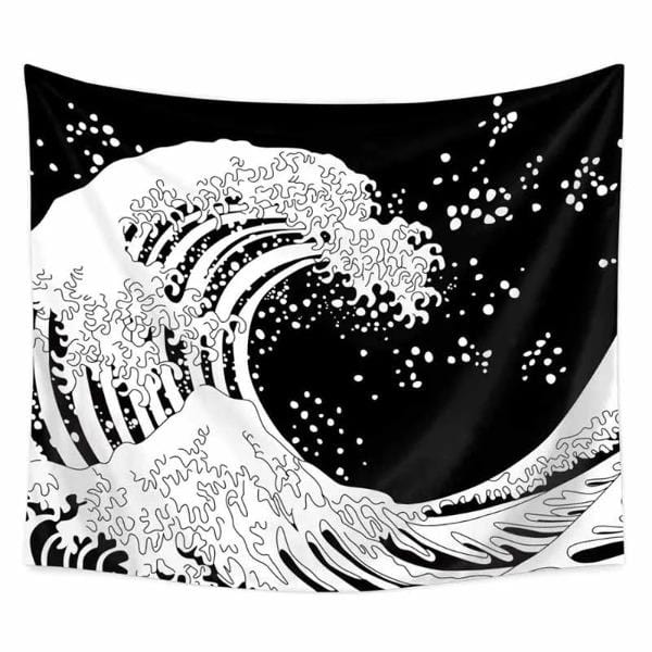 Great Ocean Wave Wall Hanging Tapestry