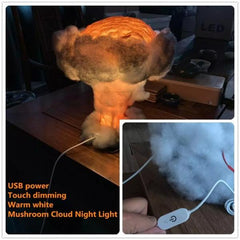 Nuclear Explosion Night Light Lamp