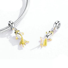 Two-Tone Hanging Fish Charm