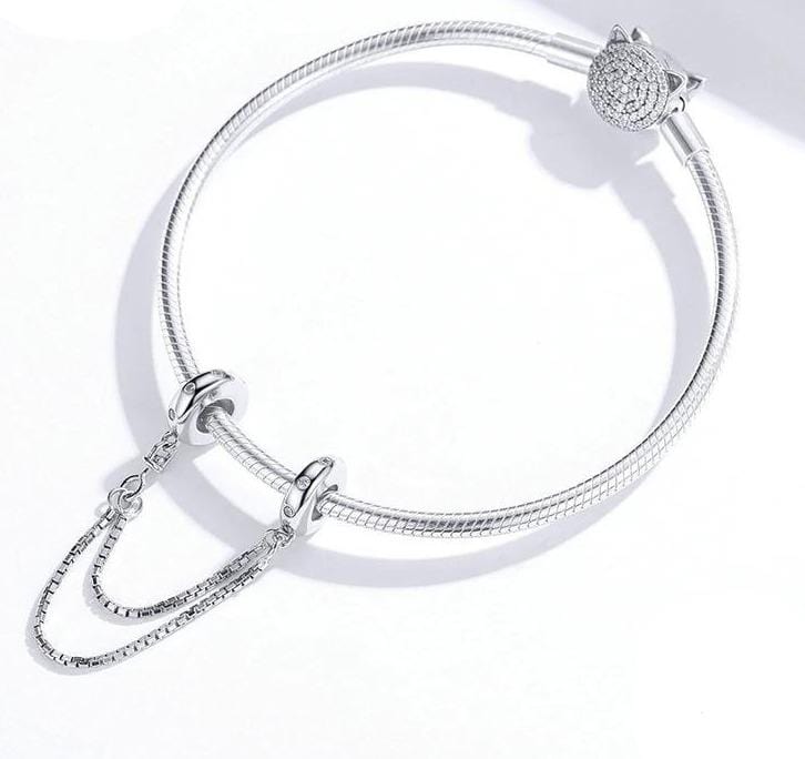 Sterling Silver Chain Charm