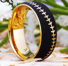 Tungsten Baseball Ring