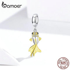 Two-Tone Hanging Fish Charm