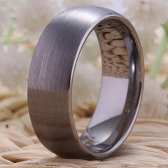 Tungsten Classic Matte Ring