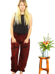 Printed Harem Pants - 6 Assorted Pieces