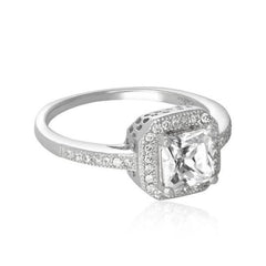 Vintage Princess Cut Ring