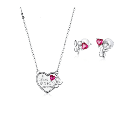 love you Mom jewellery Set