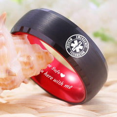 Paramedic Wedding & Engagement Ring