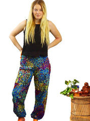 Printed Harem Pants - 6 Assorted Pieces
