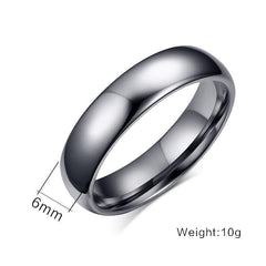 Tungsten Ring for Men and Women 6mm
