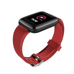 Red Smart Watch for Men & Women