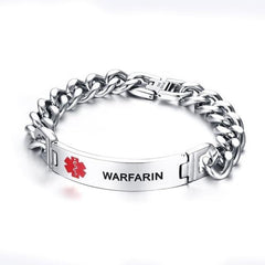 Stainless Steel Medical Alert Bracelets