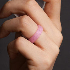 Silicone Rings Womens Set - 10 Pcs