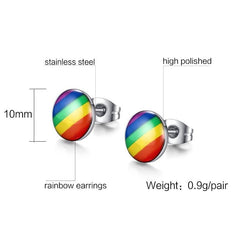 LGBT Stud Earrings