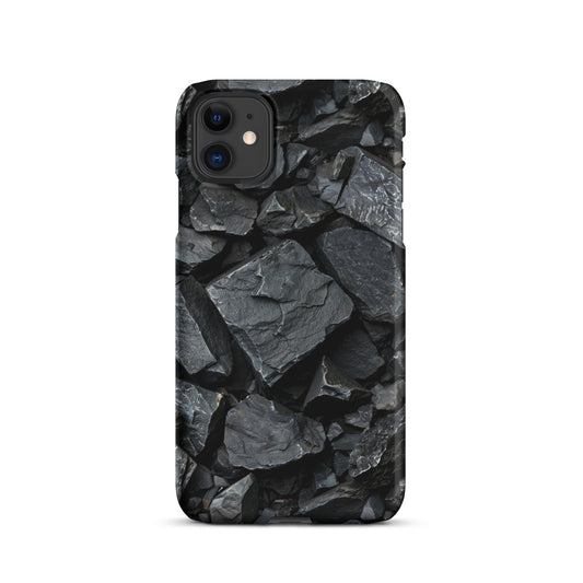 Charcoal  Snap case for iPhone