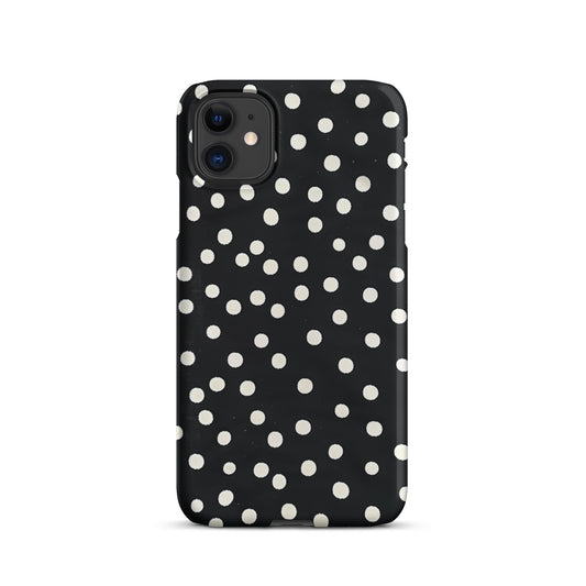 white Sprinkle Snap case for iPhone