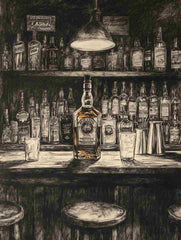 Whiskey In Vintage Bar