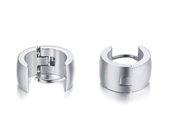 Stainless Steel Hoop Earrings for Men and Women